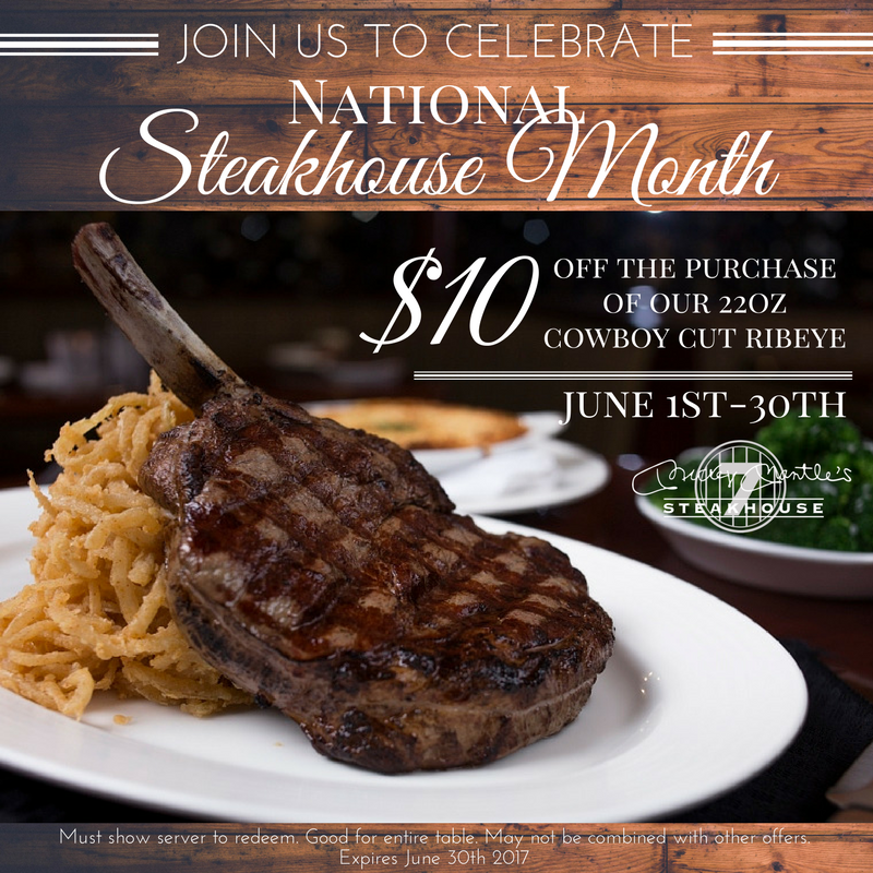 National Steakhouse Month