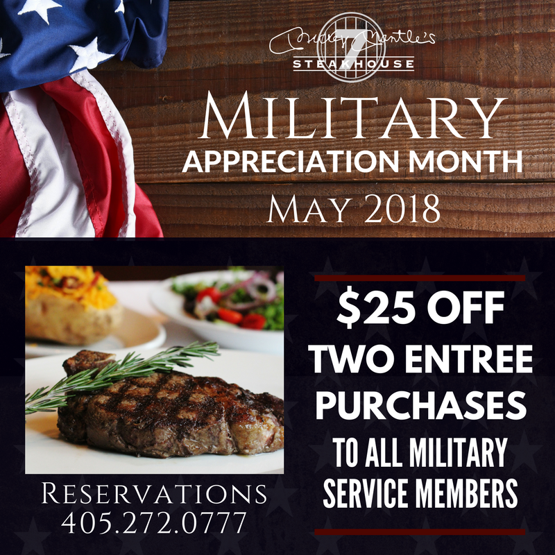 Military Appreciation Month, 2018 Offers