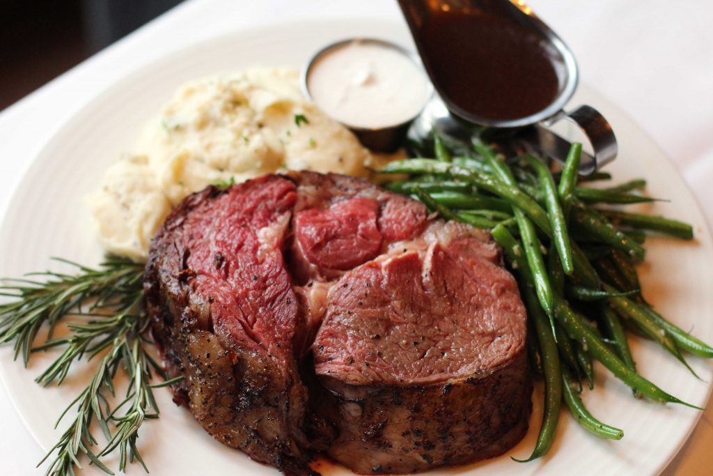 Mickey's Prime Rib Dinner