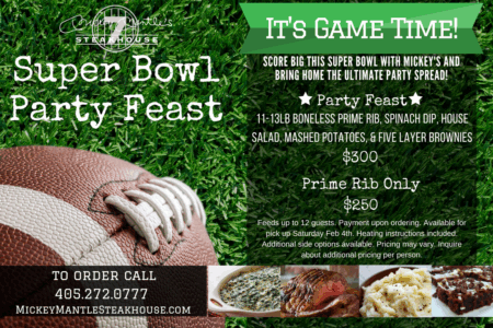 Super Bowl Party Feast